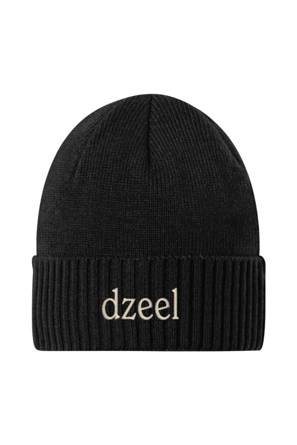 Rib Knit Cuffed Beanie