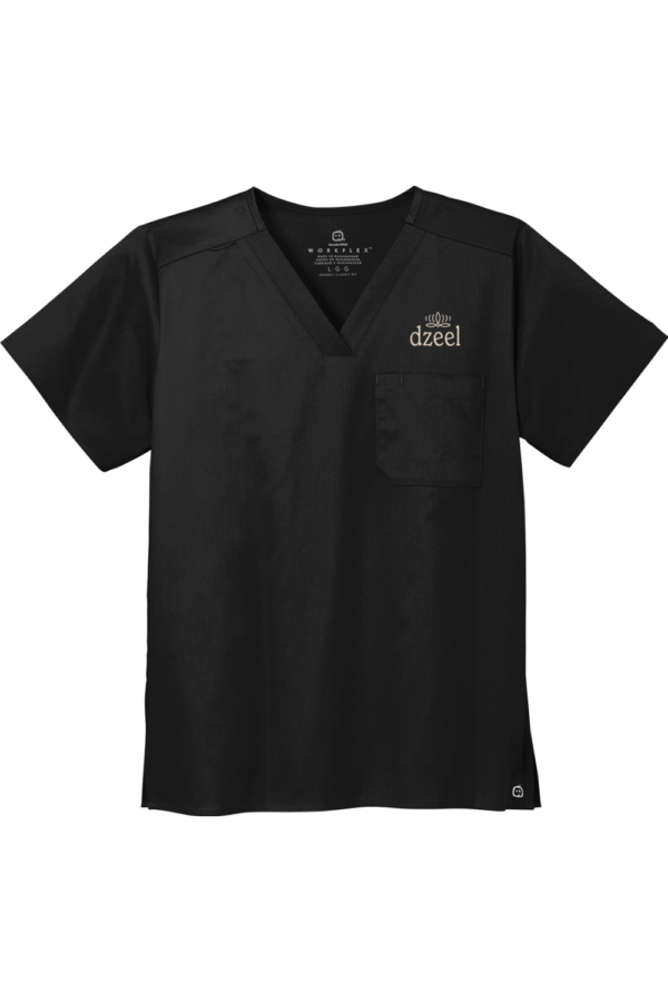 Men's Chest Pocket V-Neck
