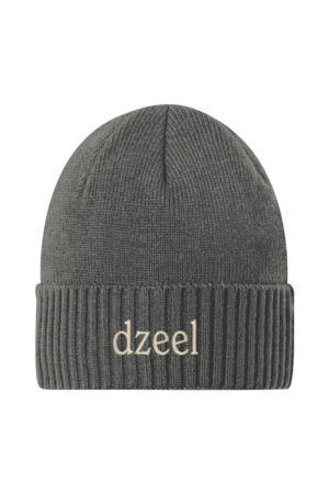 Rib Knit Cuffed Beanie - Image 2
